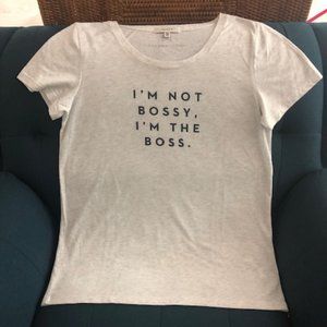 Women's "I am the Boss" T-shirt